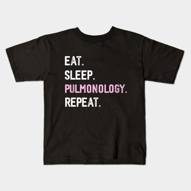 Pulmonology doctor christmas pulmonology nurse practitioner Kids T-Shirt by Printopedy